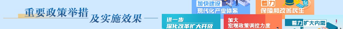 重要政策举措及实施效果